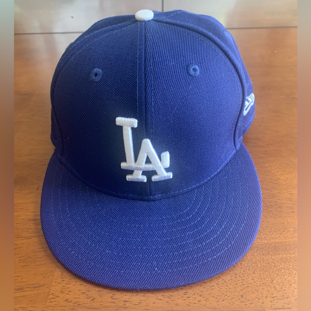 Los Angeles Dodgers 59fifty New Era fitted hat, size 7.25 - Picture 1 of 6